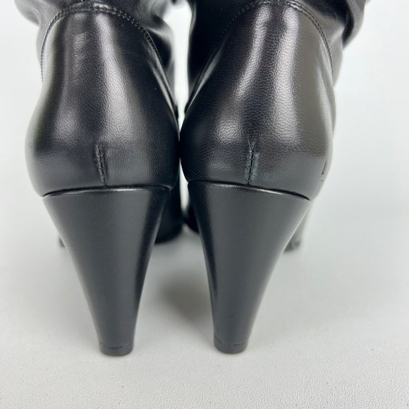 Stuart Weitzman Womens Black Leather Mid Calf Boots Slouchy size EU 35.5 US 5.5 - Picture 5 of 16